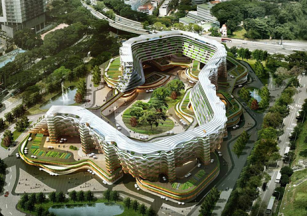 未来养老产业新概念:新加坡·都市乐龄农庄---Spark Architects