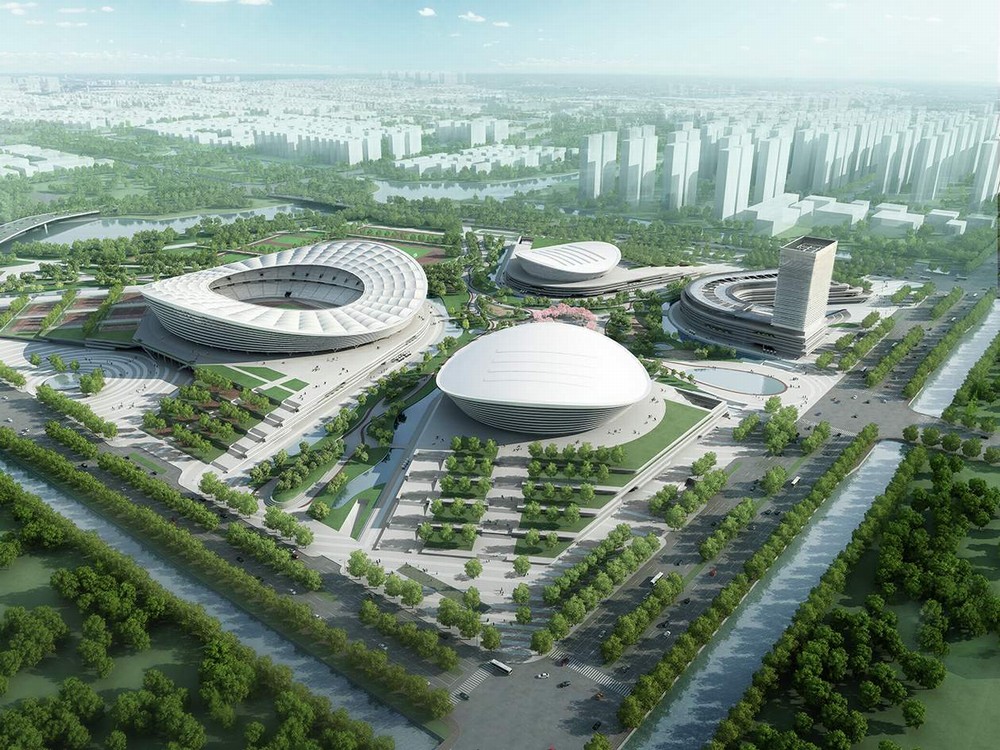 江苏·SIP体育中心---gmp Architekten