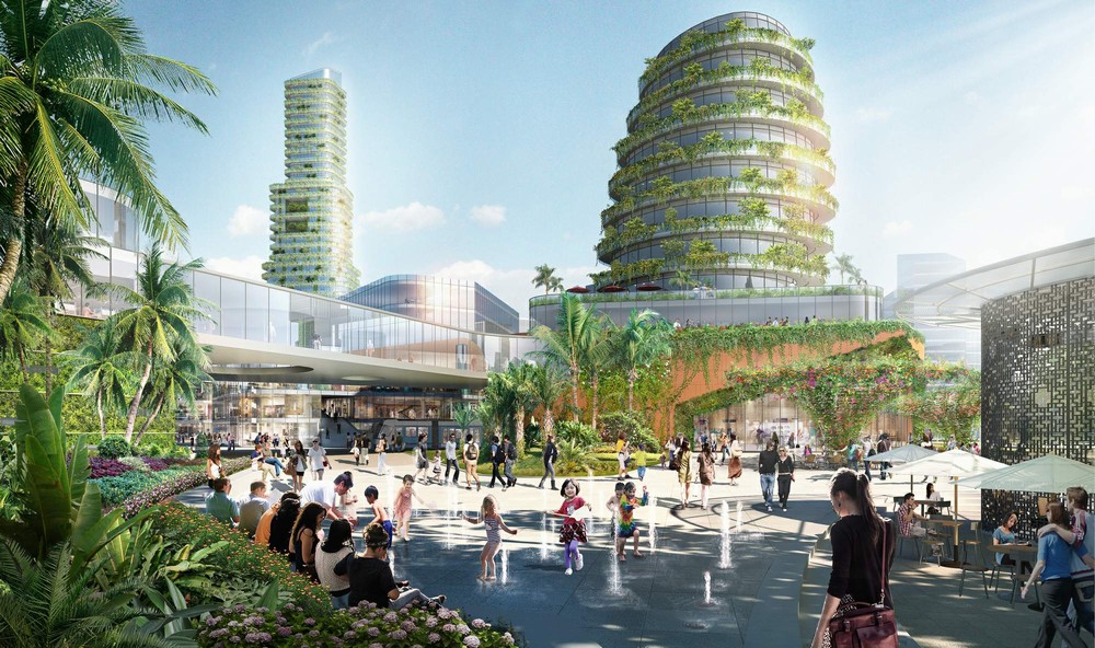 马来西亚·“森林城市”总体规划方案---Sasaki