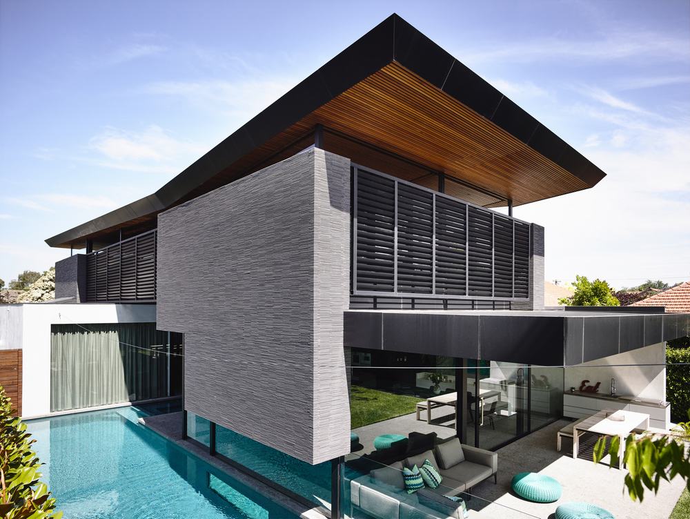 澳大利亚·别墅院子---Steve Domoney Architecture