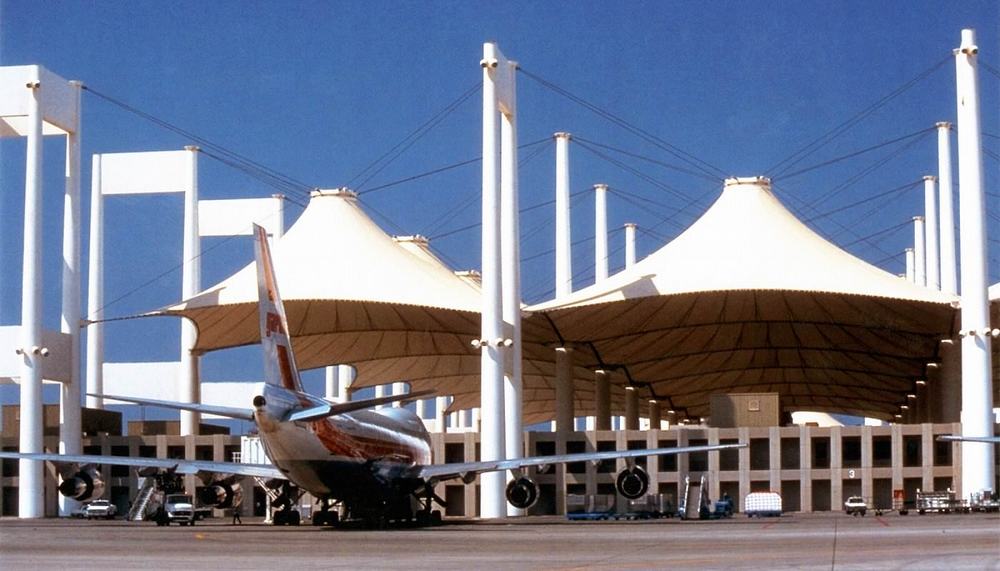 沙特阿拉伯·阿卜杜拉·阿齐兹国王国际机场——哈吉航站楼