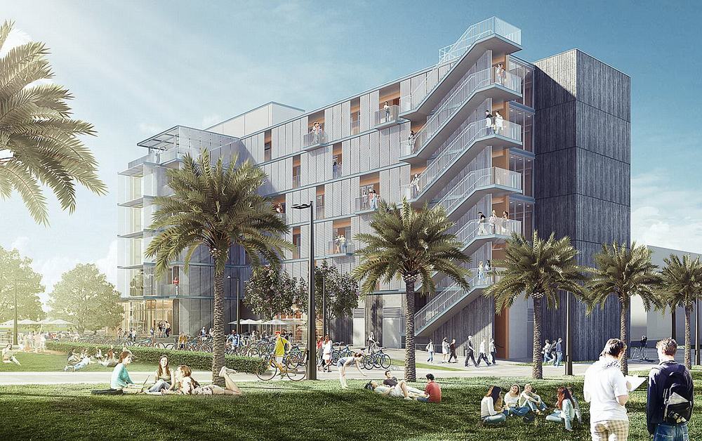 美国·加州大学圣巴巴拉分校圣华金公寓和区域改造