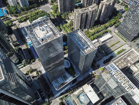 民生银行 | 新办公楼 —— 美中不足的用地,设计出庄重、标志性的“超百米高”建筑!!---筑博设计