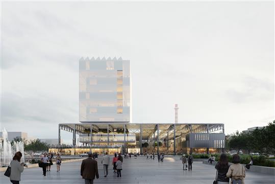 艺术重构 |上海大学美术学院建筑设计国际竞赛方案--- ennead