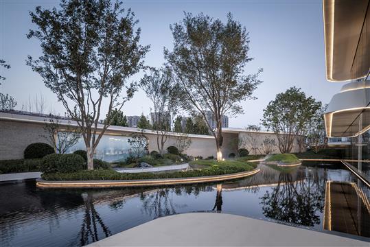 依水而居,流动的都市展馆 | 天津·中铁建花语尚东---普邦设计