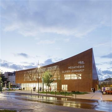 Media图书馆Sainte-Geneviève- des-Bois---archi5 + Calmm architecture