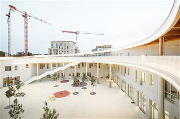 法国·Geneviève-de-Gaulle-Anthonioz 学校集团---Atelier Aconcept