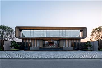 粤韵美学的当代重构 | 佛山 · 电建岭南华曦府展示中心---柏涛建筑