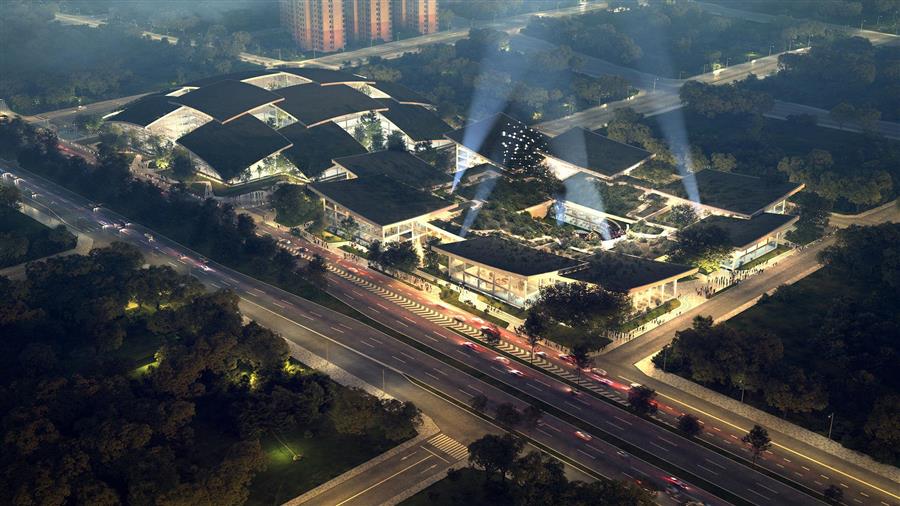 BIG公布特斯联科技AI CITY重庆项目设计方案