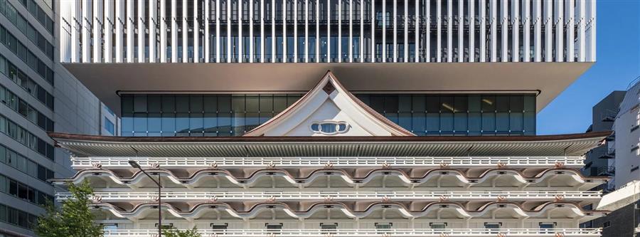 日本·KENGO KUMA完成的 “皇家经典酒店” 漂浮在大阪历史建筑上---KKAA