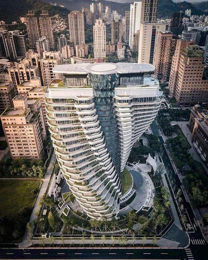 中国台湾·陶朱隐园，垂直森林生态住宅---文森特-卡勒布建筑事务所