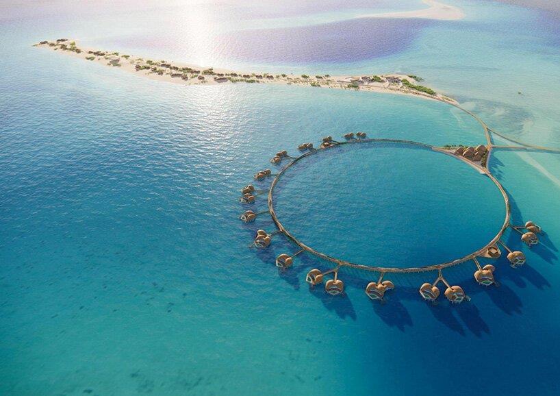 Foster+Partners公司透露了红海项目中的沙特阿拉伯酒店计划
