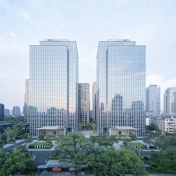 简洁现代、典雅端庄——办公楼设计 | 杭州滨绿大厦