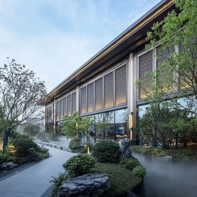 如何利用较小占地,800万成本框架下打造中式品质示范区?