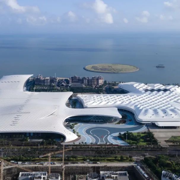 地标建筑!! 海南国际会展中心二期 | 展翅的海鸥