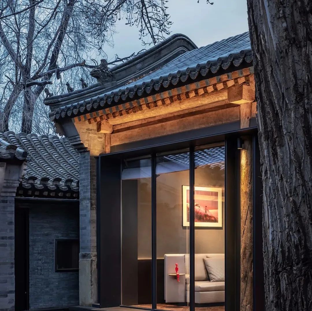 古香古色的建筑 | 北京四合院,一家宝藏餐厅!